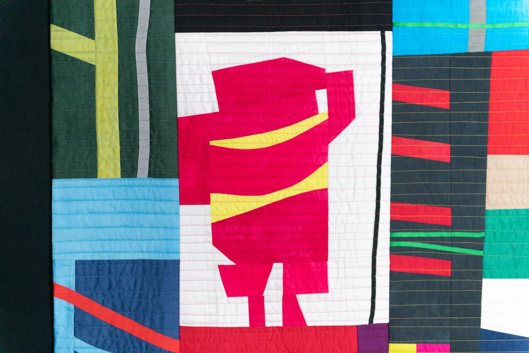 Waving Hello - tapestry